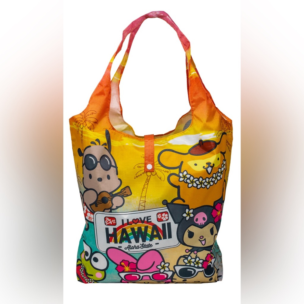 NWT Limited Edition Hawaii Hello Kitty Reusable Tote